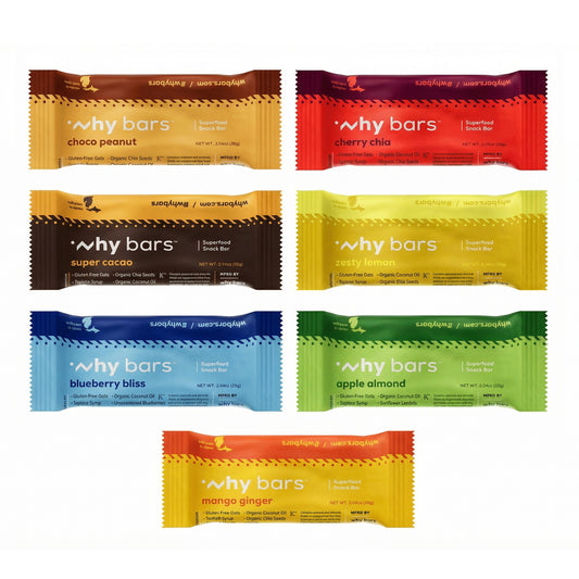 Why Bars - 7 Bar Variety Pack